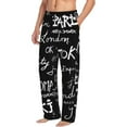 thumbnail image 2 of Fotbe Travel The World Men's Pajama Pants,Sleepwear Pants,Pj Bottoms Drawstring And Pockets-X-Large, 2 of 9