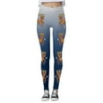 thumbnail image 1 of WILLBEST Leggings con Estampado de Renos Navideños para Mujer, Pantalones de Yoga de Cintura Alta, Mallas Deportivas Festivas, Cómodas Y Elásticas, Ropa Deportiva para Las Fiestas. Chica, 1 of 4