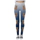 thumbnail image 1 of MKLEKYY Leggings con estampado de renos navideños para mujer, pantalones de yoga deportivos de cintura alta, mallas festivas para entrenamiento, 1 of 4
