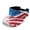 American Flag Star, variant on Sea Turtle Print Visor Hat Women Adjustable Open Top Visors Hats Men Headwear Sun Visor Outdoor Sports Golf Beach Running Caps