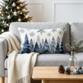 thumbnail image 6 of Tyidzon Christmas Pillow Covers Christmas Tree Design Throw Case, 12x19in Soft Couch Cushion Covers for Sofa Bed, Holiday Party Decor, 6 of 7