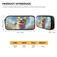 thumbnail image 5 of ZUXONGSY Painted Corgi Dog Daisy Flower Print School Backpack Set for Teens Girls Boys Kids Lightweight School Bags with Lunch Bag Pencil Pouch and Water Bottle Holder Back to School Gifts Set of 4, 5 of 6