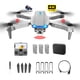 thumbnail image 3 of Cuadricóptero RC Avión con carga USB FPV Drones para niños y niñas (gris 3 batería 2 cámara), 3 of 9