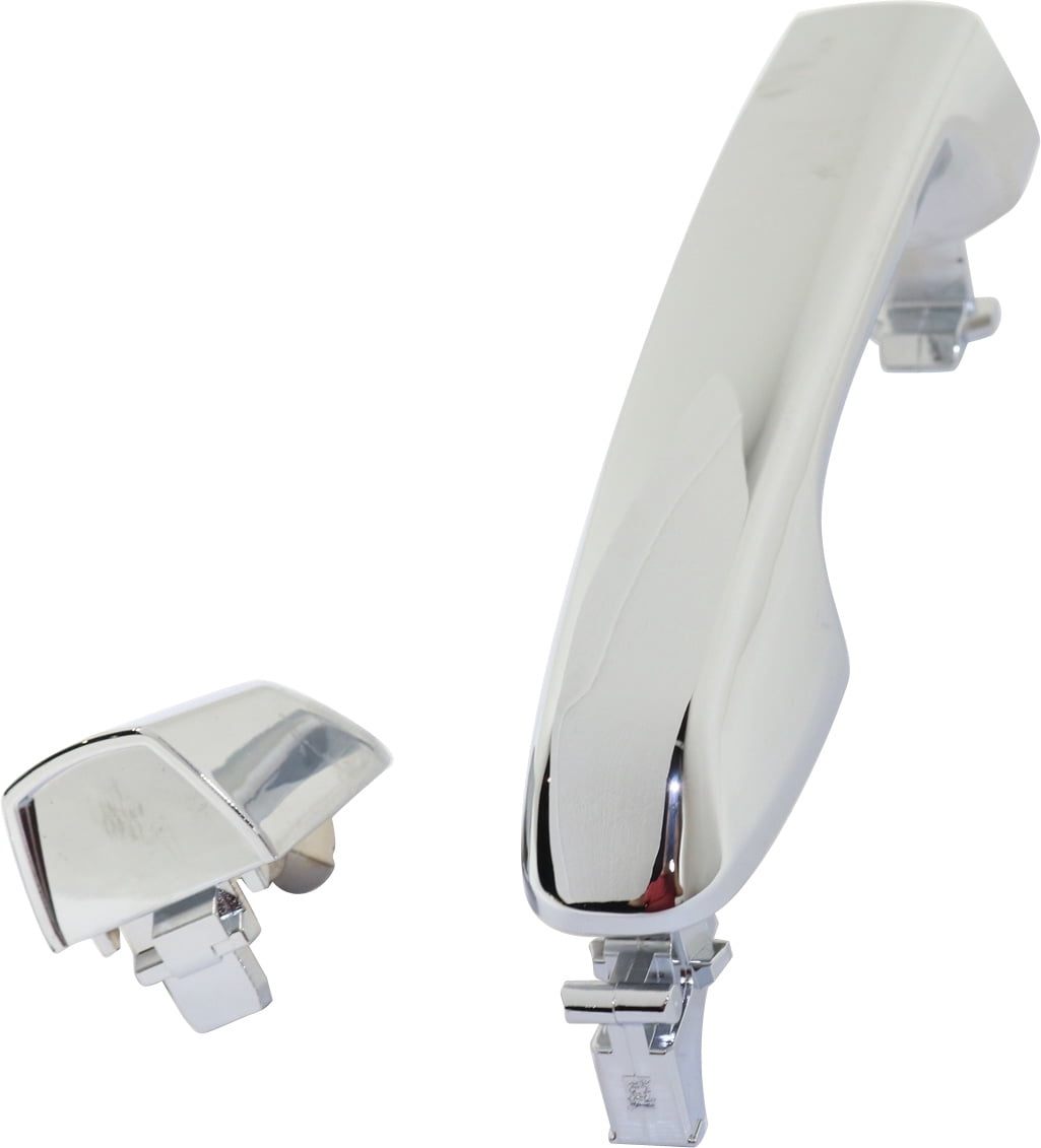 Replacement REPTYA462147 Exterior Door Handle Compatible with 2010-2020 Toyota 4Runner Lexus GX460 Front, Right Passenger Chrome