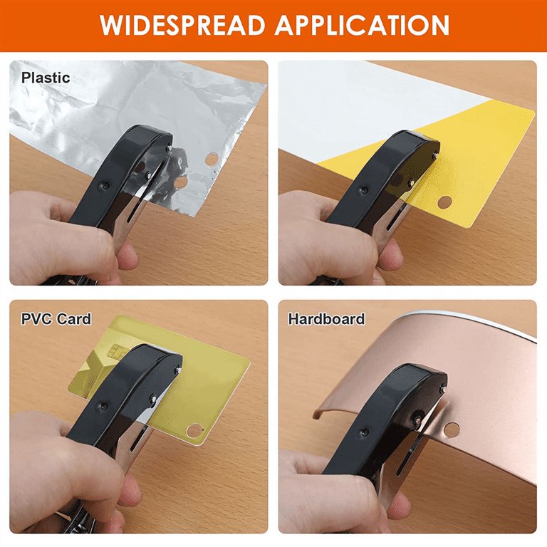 Hole Punch 3/8 Inch-10mm Single Hole Hole Punch, Heavy Duty Hole