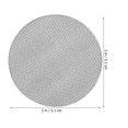 thumbnail image 2 of Filtro de café reutilizable de acero inoxidable con malla para portafiltro de espresso., 2 of 5