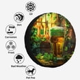 thumbnail image 4 of Glass Beer Painting Polyester Universal Spare Wheel Tire Cover Custom Tire-Covers for Trailer RV SUV Truck Camper, 4 of 5