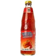 Pantainorasingh Pantai norasingh Thai Sweetened Chili Sauce for Spring Rolls (Large Bottle, Pack 1) Plus NineChef Long Handle Spoon