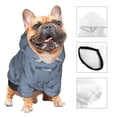 thumbnail image 3 of Fotbe Cute Whale Sudadera con Estampado para Perros Pequeños – Suéter con Capucha para Mascotas, Tela Suave de Forro Polar con Bolsillo-Small, 3 of 7