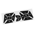 thumbnail image 3 of Bgsha for Mercedes Steering Wheel Button Repair Decals Stickers Black, 3 of 6