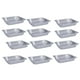 thumbnail image 1 of Billuyoard 12 Uds. Contenedor de alimentos de papel de aluminio desechable, caja de embalaje rectangular, revestimientos de cocina para llevar multiusos, Utensilios de cocina M poco profundo/sin tapa Billuyoard HA083146-01, 1 of 6