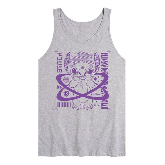 Disney - Lilo & Stitch - Crop Marks Stitch - Men's Jersey Tank Top