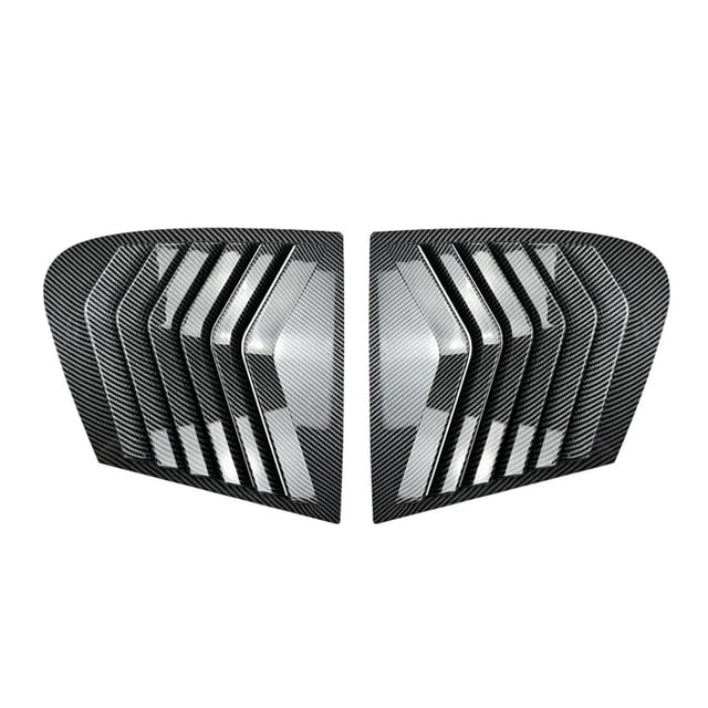 For BMW 1 Series F20 118i 120i Car Rear Window Shutter Cover Trim Window Louver Side Vent Shutter Panel 11-19 Accessories