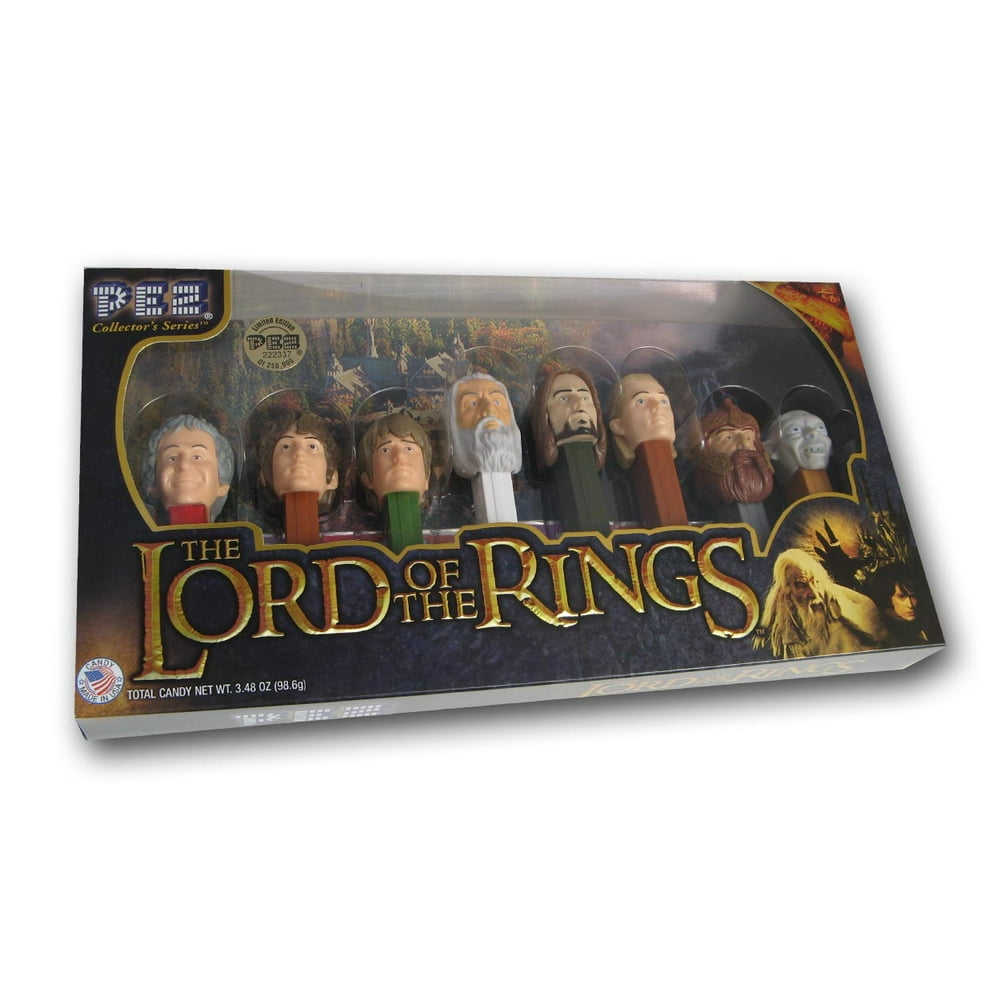 mystery lord of the rings collector's set of 10 figures