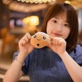 thumbnail image 2 of 10cm Cute Bubble Tea Keychain Soft Plush Toy Pendant Stuffed Boba Doll Kawaii Backpack Bag Decor Birthday Gifts For Girls Kids, 2 of 3
