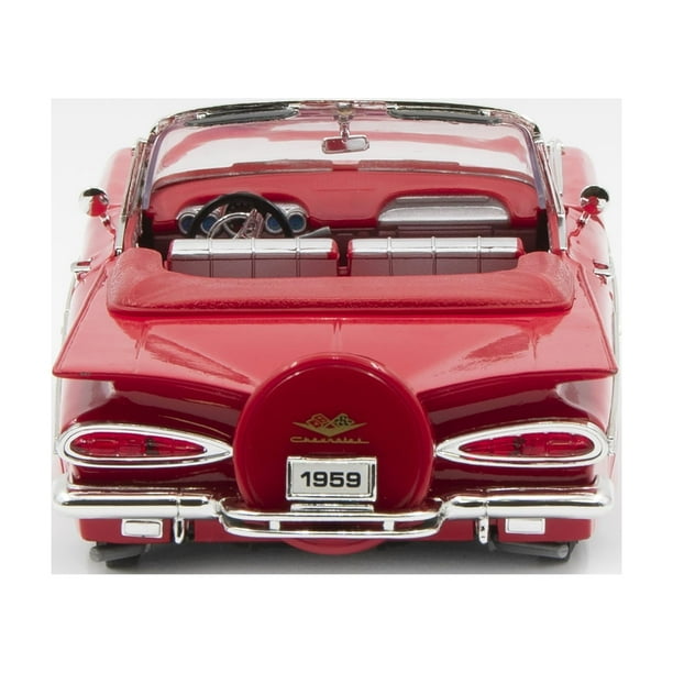 1959 Chevrolet Impala Convertible Red 1/18 Diecast Model by Road