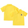 thumbnail image 2 of FLMEI 2-8Y Little Boys Lapel T-Shirts Tees Kids Summer Cartoon T-Shirts Baby Cotton Crewneck Short Sleeve Shirts Toddler Tops, 2 of 9