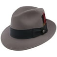 thumbnail image 2 of Stetson Caribou Grey Frederick Felt Fedora TWFRDK-822003, 2 of 2