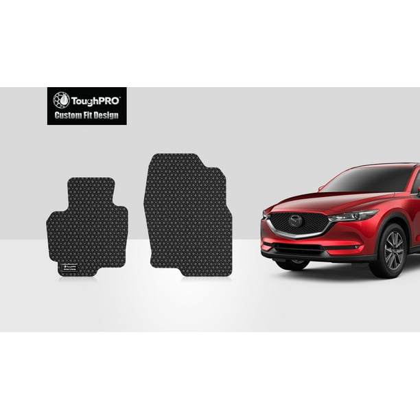 ToughPRO - Mazda CX-5 Two Front Mats - All Weather - Heavy Duty - Black
