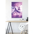 thumbnail image 5 of James Booker - Kitty Cat Riding On Space Galaxy Unicorn Wall Poster with Magnetic Frame, 22.375" x 34", 5 of 6