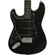 Sawtooth ES Series Left-Handed Electric Guitar, Citron Vanilla Cream with White Pickguard