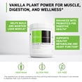 thumbnail image 3 of Vegan Protein, Creamy Vanilla, 28.58 oz (810 g), DaVinci Laboratories of Vermont, 3 of 7