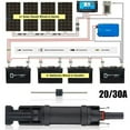 thumbnail image 2 of Solar Panel Fuse Holder And Fuse 20A Waterproof Inline PV Fuse Holder 1000VDC, 2 of 4