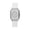 AK24_White, variant on Resicozy Watches for Women Fashion Simple Quartz Wrist Watch with Silicone Strap for Sports Casual Round/Square Dial Watches Black Small