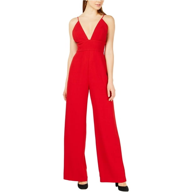 Mono de pierna ancha para mujer Leyden, rojo, pequeño