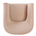 thumbnail image 3 of HomePop Modern Barrel Accent Chair, 3 of 11