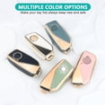 thumbnail image 6 of Key Fob Cover Compatible with BMW 2 3 5 7 Series X1 X5 X6 X7 iX i7 XM 2023-2025 Keychain Case Holder Protector,J-Blue, 6 of 6