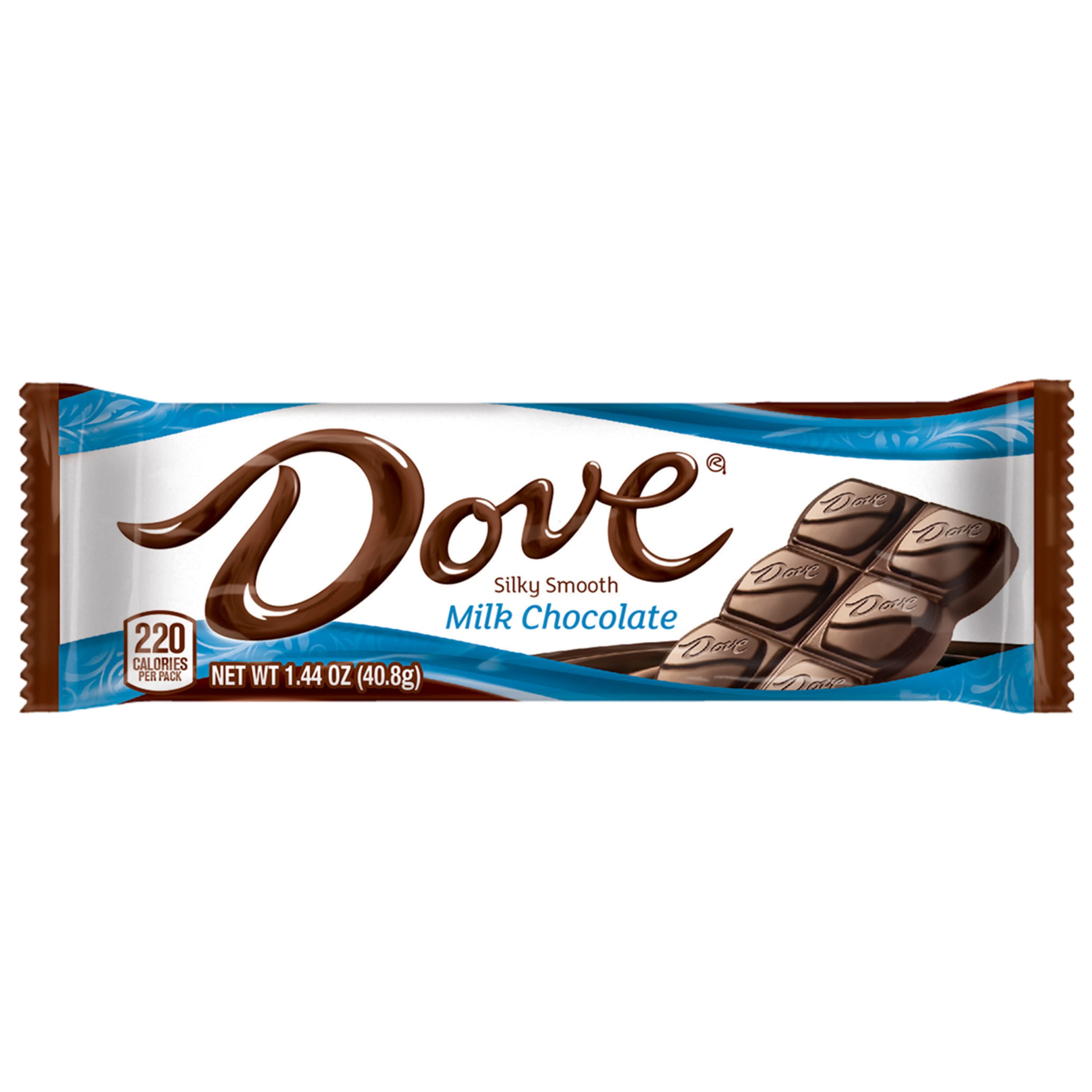 (6 pack) Dove Candy Milk Chocolate Bar, Full Size - 1.44 oz Bar