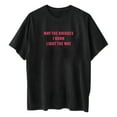 thumbnail image 4 of Pimfylm Basic T Shirts for Women Crew neck Short Sleeve Casual Summer Tops Trendy Solid Loose Fit Tshirt(Black,XXL), 4 of 8