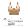 thumbnail image 3 of Top de Yoga Soidarity para mujer chaleco deportivo sin costuras sujetador de realce color piel S,M,L,XL, 3 of 6