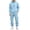 Blue-1, variant on Men Sweatpants Tracksuit Set Casual 2 Pcs Sweatshirts and Pant Outfits Gym Loungewear Hoodies Sweatsuit