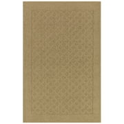 Mainstays Dylan Solid Diamond Traditional Beige Area Rug, 2'6"x3'10"