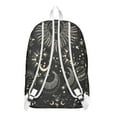 thumbnail image 3 of Dark Goth Moon and Star Backpack, Durable School Bag with Mystical Celestial Sky and Lunar Constellation Print, 3 of 5