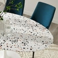 thumbnail image 6 of Modway Lippa 60" Oval Terrazzo Dining Table in White White, 6 of 7