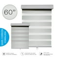thumbnail image 2 of Hauz 6084GRYCD - 60 '' X 84 '' Alternate Blinds Window Shade, Cordless, Grey, 2 of 3