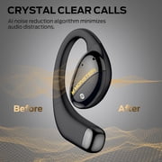 Monster Open Ear Headphones, Bluetooth 6.0 Wireless Earbuds with HiFi Sound, Open Ear Earbuds with 24H Playtime, Unique Handbag Design, ENC Clear Call, IPX6 Resistance Wireless Headphones