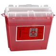 thumbnail image 2 of Bemis Healthcare 175030-32 5 Quart Sharps Container, Translucent Red (Pack of 32), 2 of 3