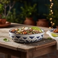 thumbnail image 3 of 10 Strawberry Street Talavera Dinnerware, Dinner Bowl/Pasta Plate, Set of 6, 3 of 3