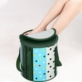 thumbnail image 4 of Collapsible Foot Bath Basin,Portable Travel Foot Tub for Soaking Feet Multifunctional Waterproof Foot Soaker Collapsible Bucket for Camping Washing Vegetables and Fruits, 4 of 5