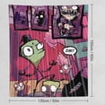 thumbnail image 2 of Invader Zim Comedy Tapestry Luxury Wall Hanging Tapestries Decoration For Living Room Bedroom Dormitory Mural Blanket Wall Art Tapestry, 2 of 8