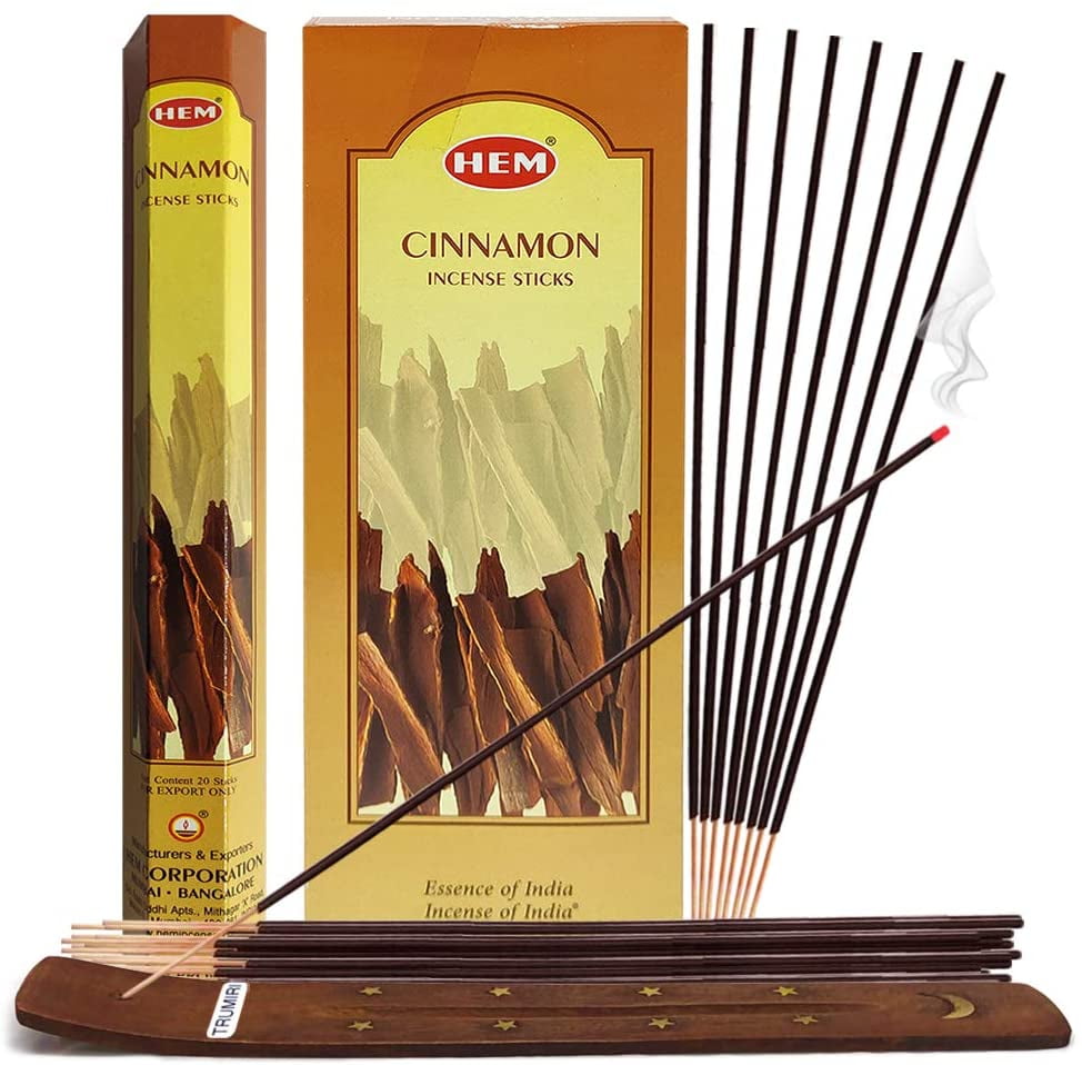 Cinnamon Incense Sticks And Incense Stick Holder Bundle Insence Insense