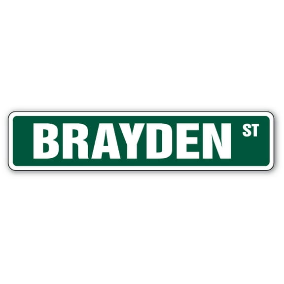 Brayden Street [3 Pack] of Vinyl Decal Stickers |for Laptop Car