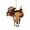 E, variant on 1 Pcs Horse Saddle Ornament, Hanging Western Saddle Horse Hanging, Themed Holiday Keepsake for Cowboy, Cowgirl, Ranchers, Farmers & Country Lovers, Rustic Gift Idea
