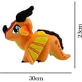 thumbnail image 4 of Fedpow Wings of Fire Dragon Wings Dragon Plush Toy Wings Unicorn Stuffed Animals Pterosaur Plush Flying Dragon Pillow Flying Uincorn Plushies Gifts for Fans Kids Boys Girls (Orange), 4 of 8