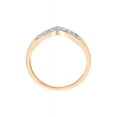 thumbnail image 2 of Channel Set Diamond Wedding Band in 14K Rose Gold (1/10 cttw, I-J, I1-I2) (Size-7), 2 of 3