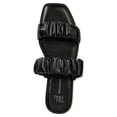 thumbnail image 4 of Time and Tru Women's Ruched Strap Sandals - Wide Width Available, 4 of 5